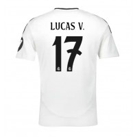 Dres Real Madrid Lucas Vazquez #17 Domaci 2024-25 Kratak Rukav